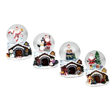 Christmas Snow Globe Assorted 10.5cm
